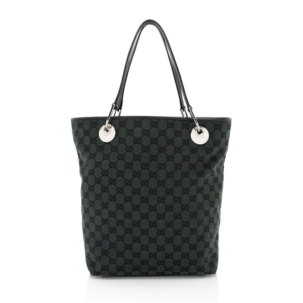 Gucci GG Canvas Eclipse N/S Medium Tote (SHF-CCVRzw)