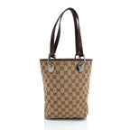 Gucci GG Canvas Eclipse N/S Small Tote (SHF-QqGTJE)
