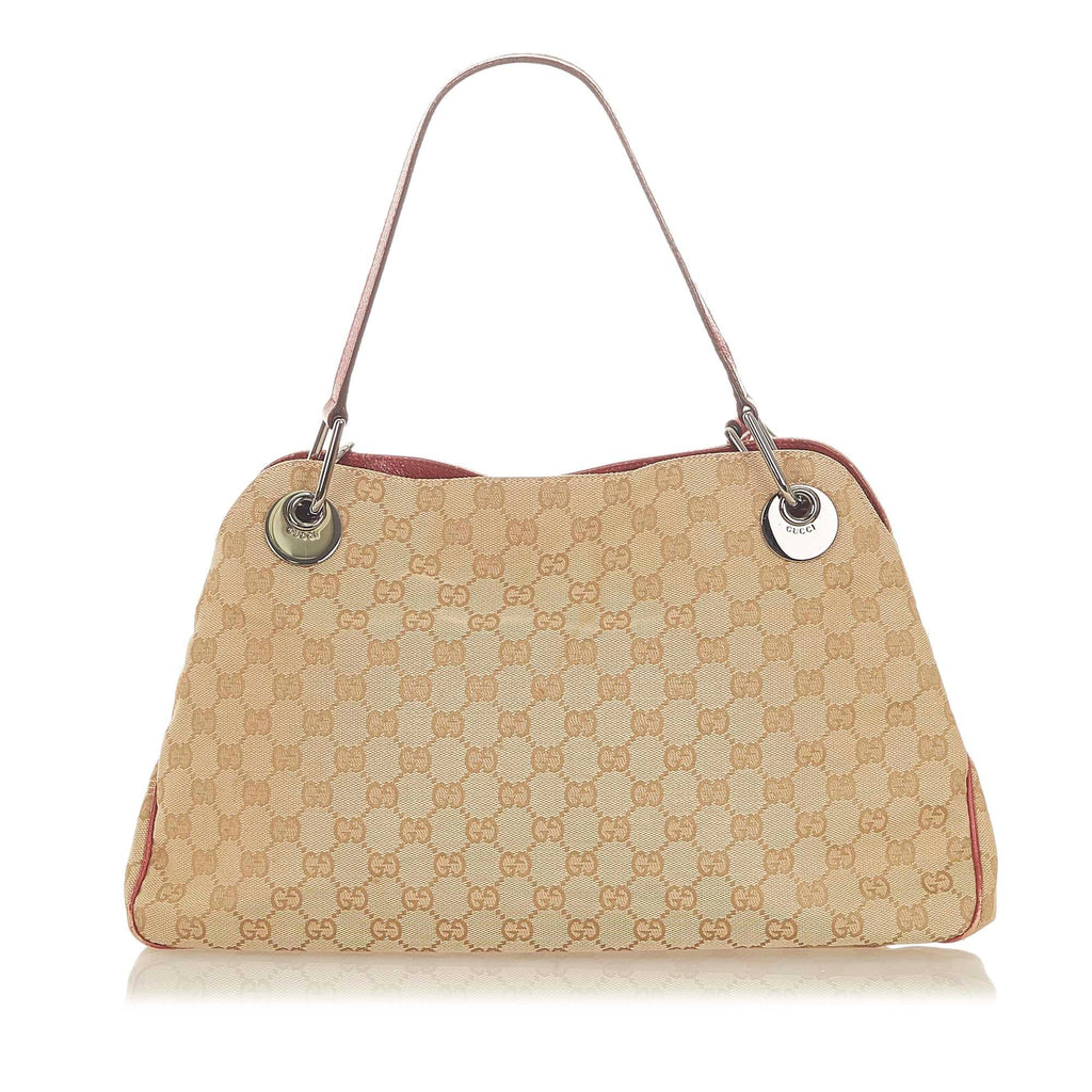Gucci GG Canvas Eclipse Shoulder Bag (SHG-20325)
