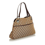 Gucci GG Canvas Eclipse Shoulder Bag (SHG-24502)