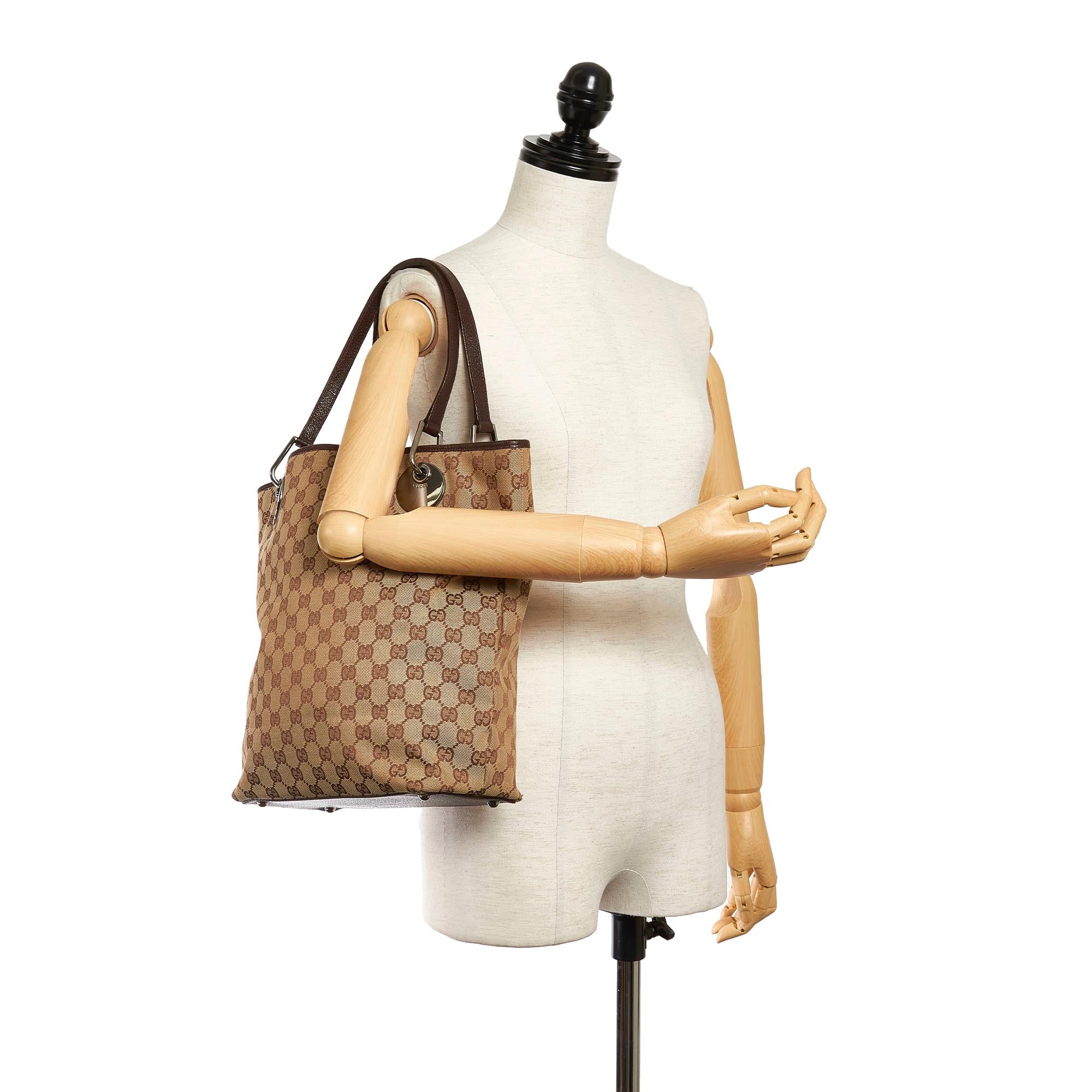 Gucci GG Canvas Eclipse Shoulder Bag (SHG-29186)