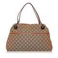 Gucci GG Canvas Eclipse Shoulder Bag (SHG-29205)