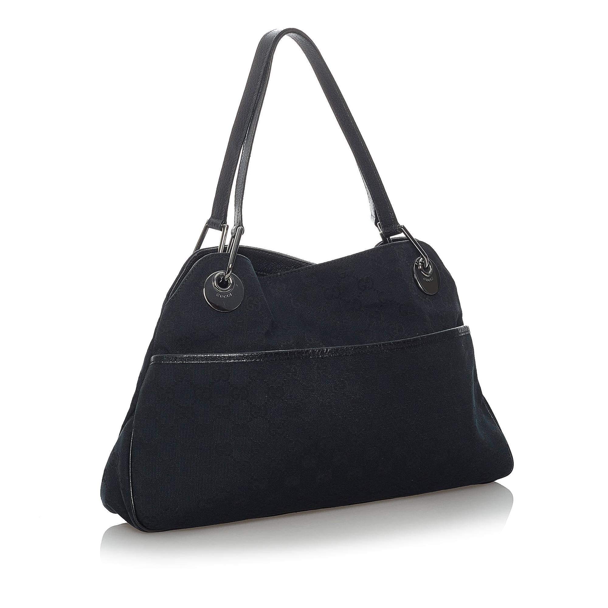 Gucci GG Canvas Eclipse Shoulder Bag (SHG-29809)
