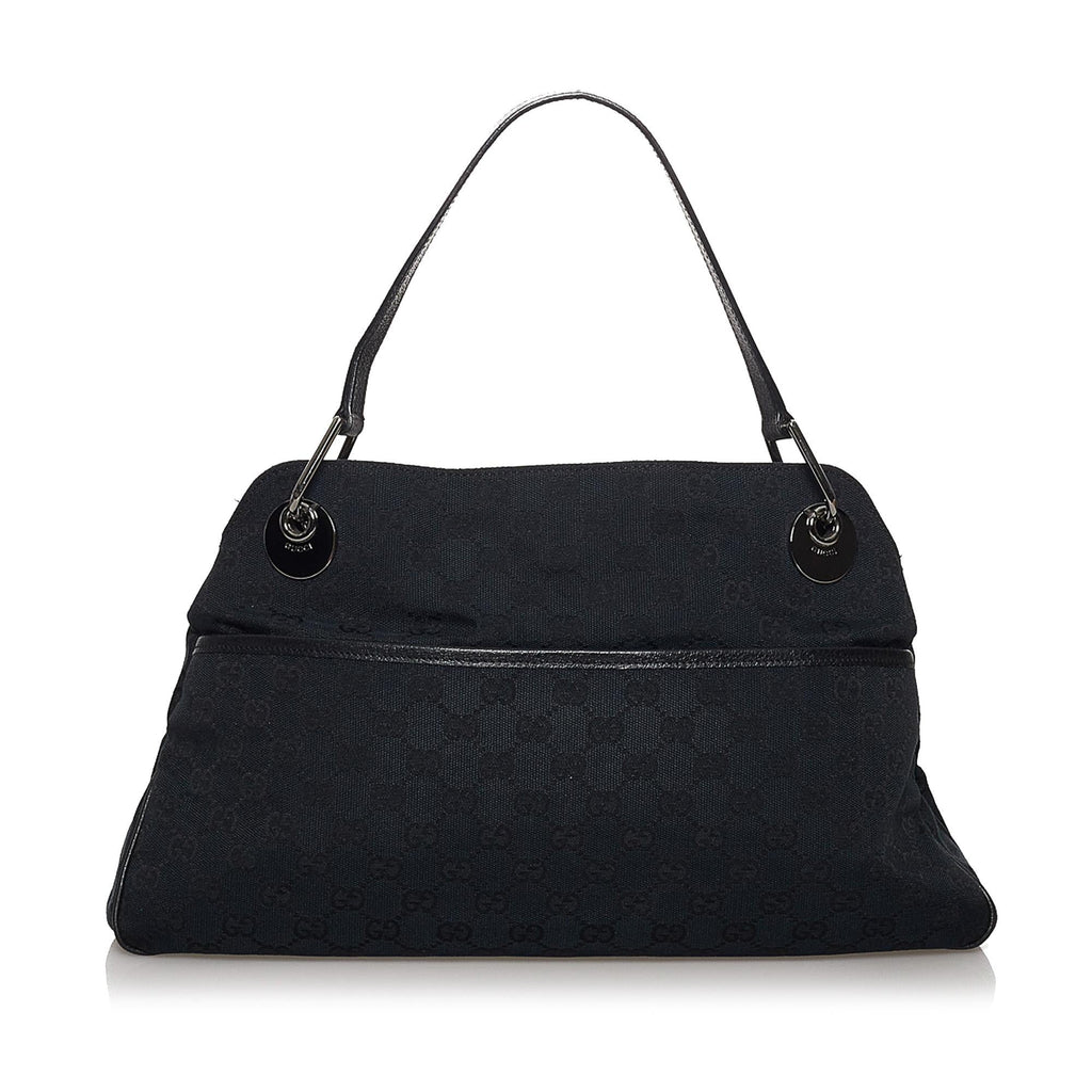 Gucci GG Canvas Eclipse Shoulder Bag (SHG-31044)