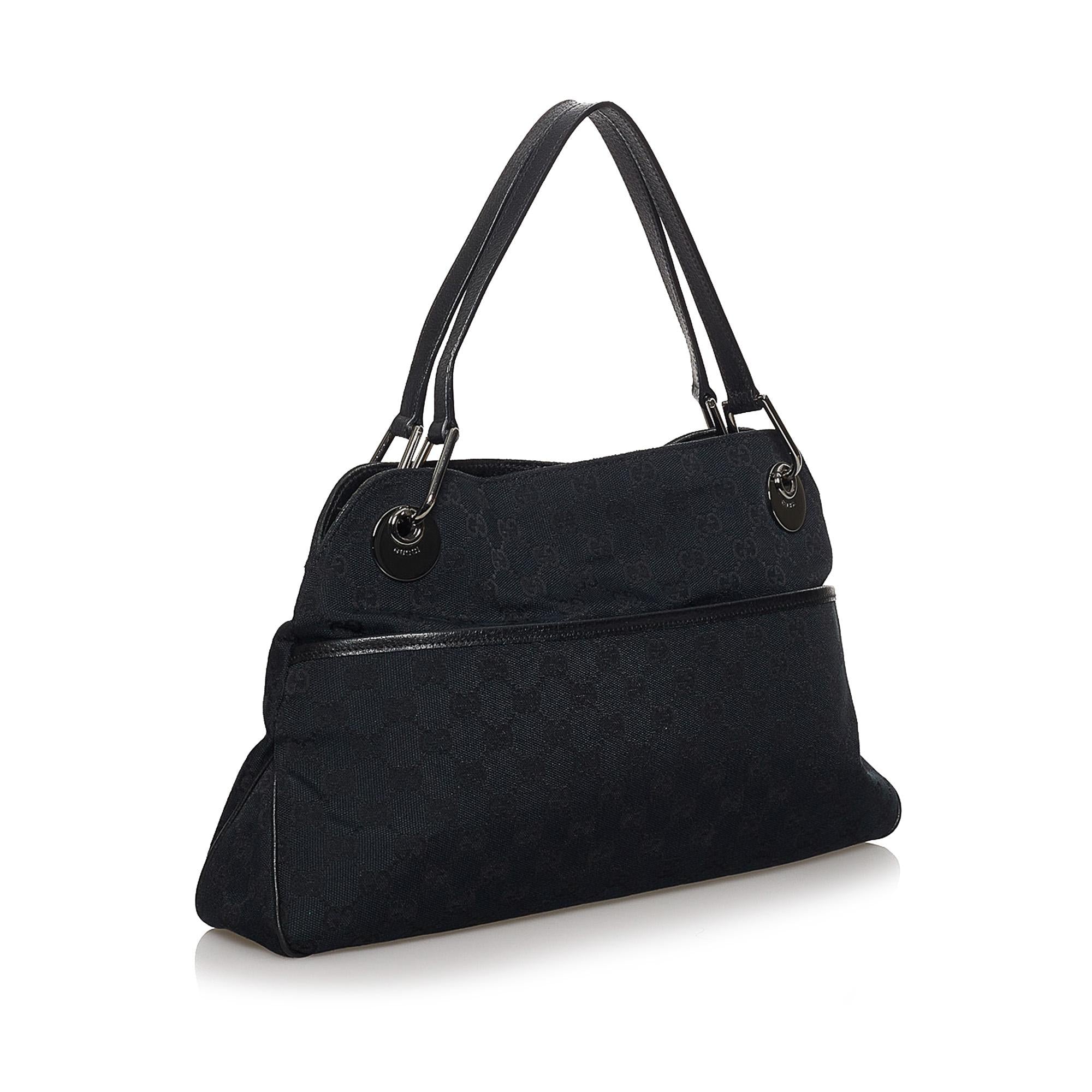 Gucci GG Canvas Eclipse Shoulder Bag (SHG-31044)