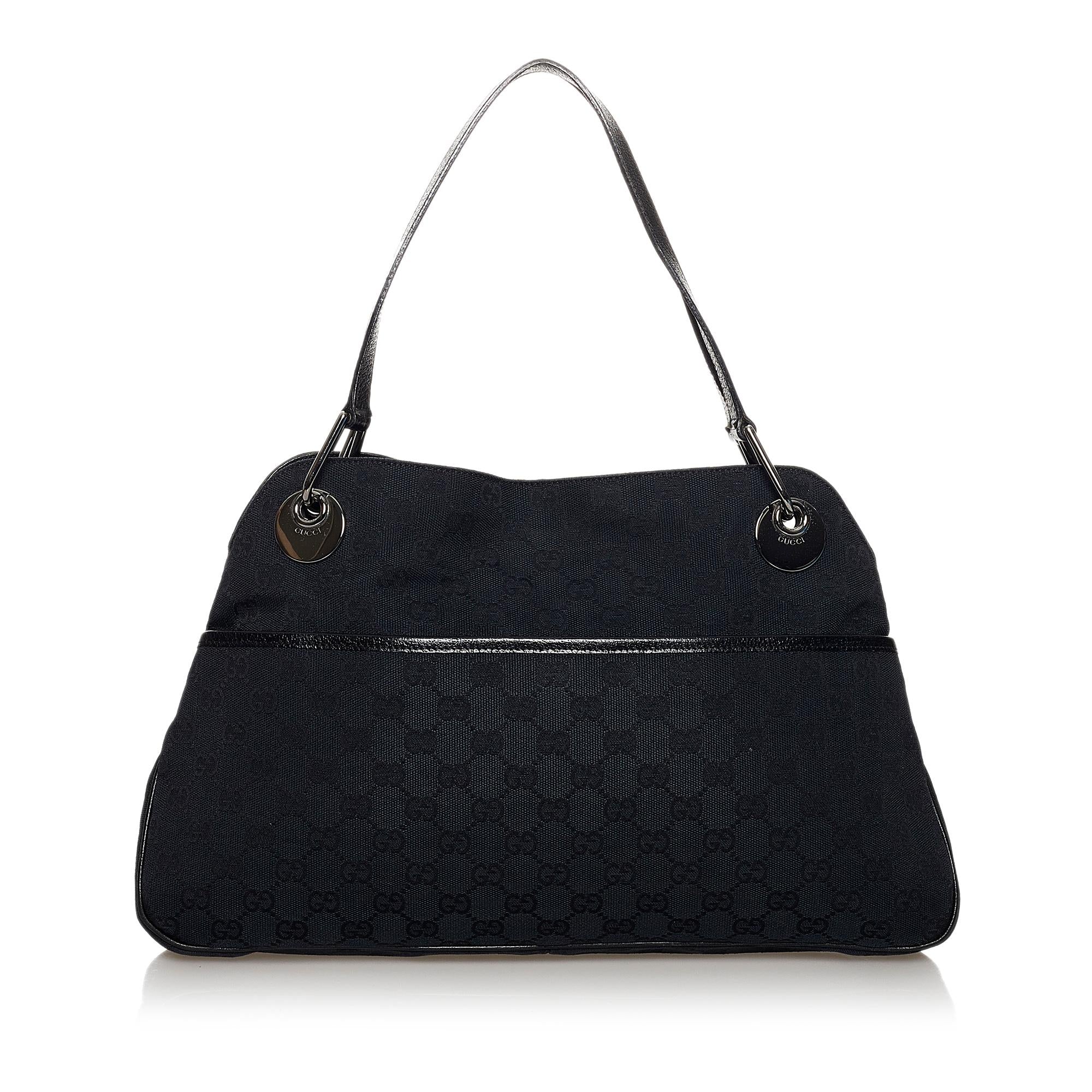 Gucci GG Canvas Eclipse Shoulder Bag (SHG-31160)