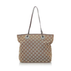 Gucci GG Canvas Eclipse Shoulder Bag (SHG-32066)