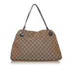 Gucci GG Canvas Eclipse Shoulder Bag (SHG-33340)