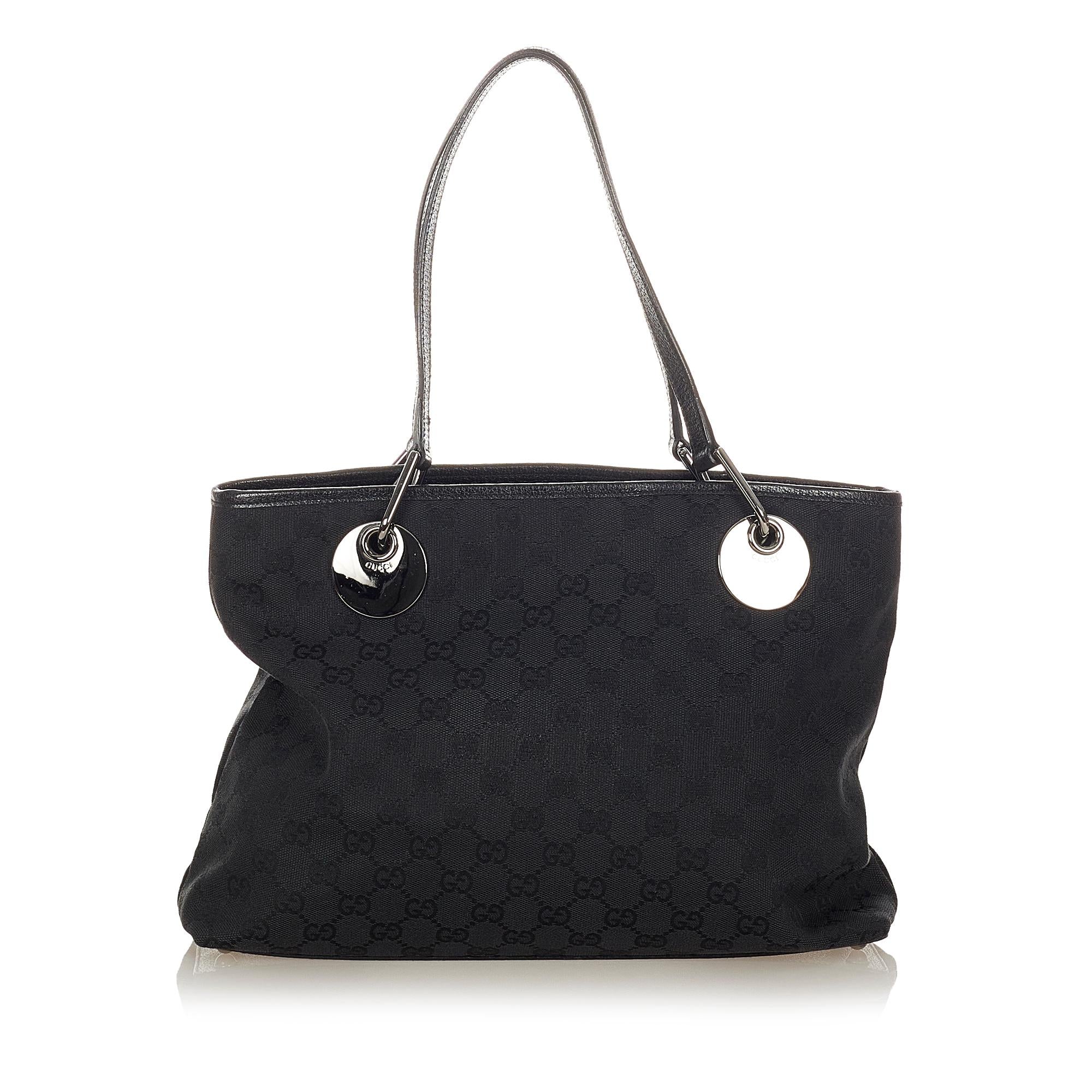 Gucci GG Canvas Eclipse Shoulder Bag (SHG-34023)