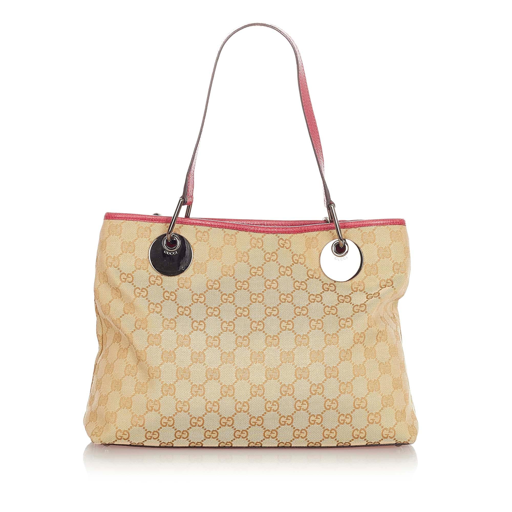 Gucci GG Canvas Eclipse Shoulder Bag (SHG-34031)