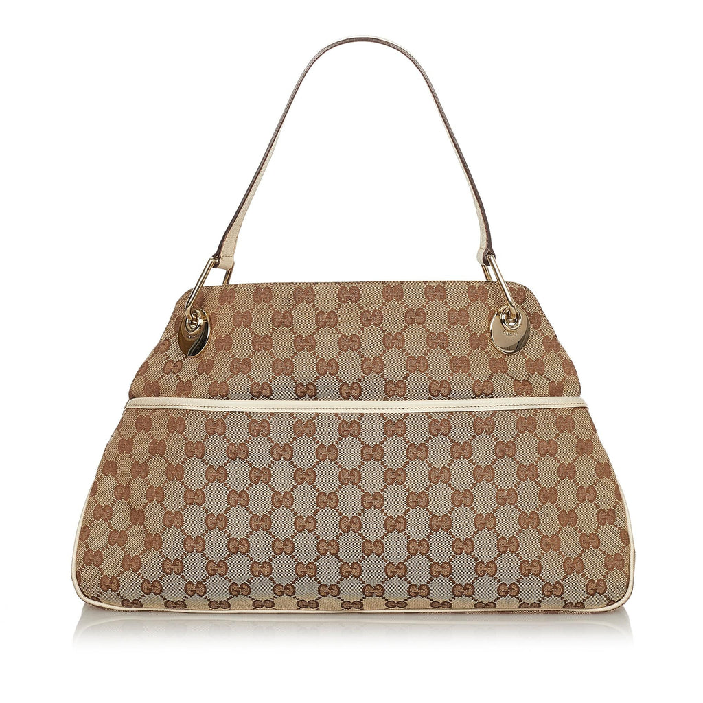 Gucci GG Canvas Eclipse Shoulder Bag (SHG-34061)