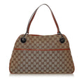 Gucci GG Canvas Eclipse Shoulder Bag (SHG-34757)