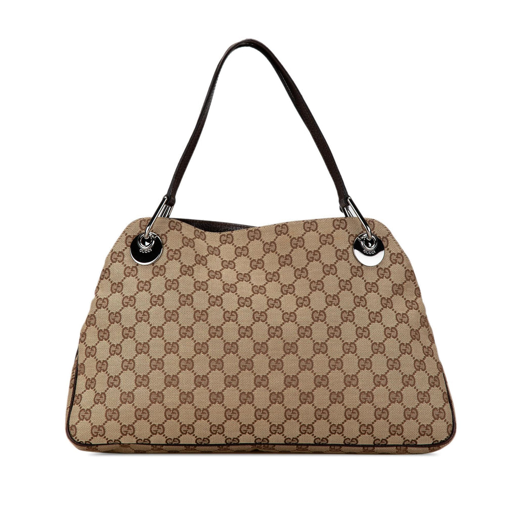 Gucci GG Canvas Eclipse Shoulder Bag (SHG-MVXroO)