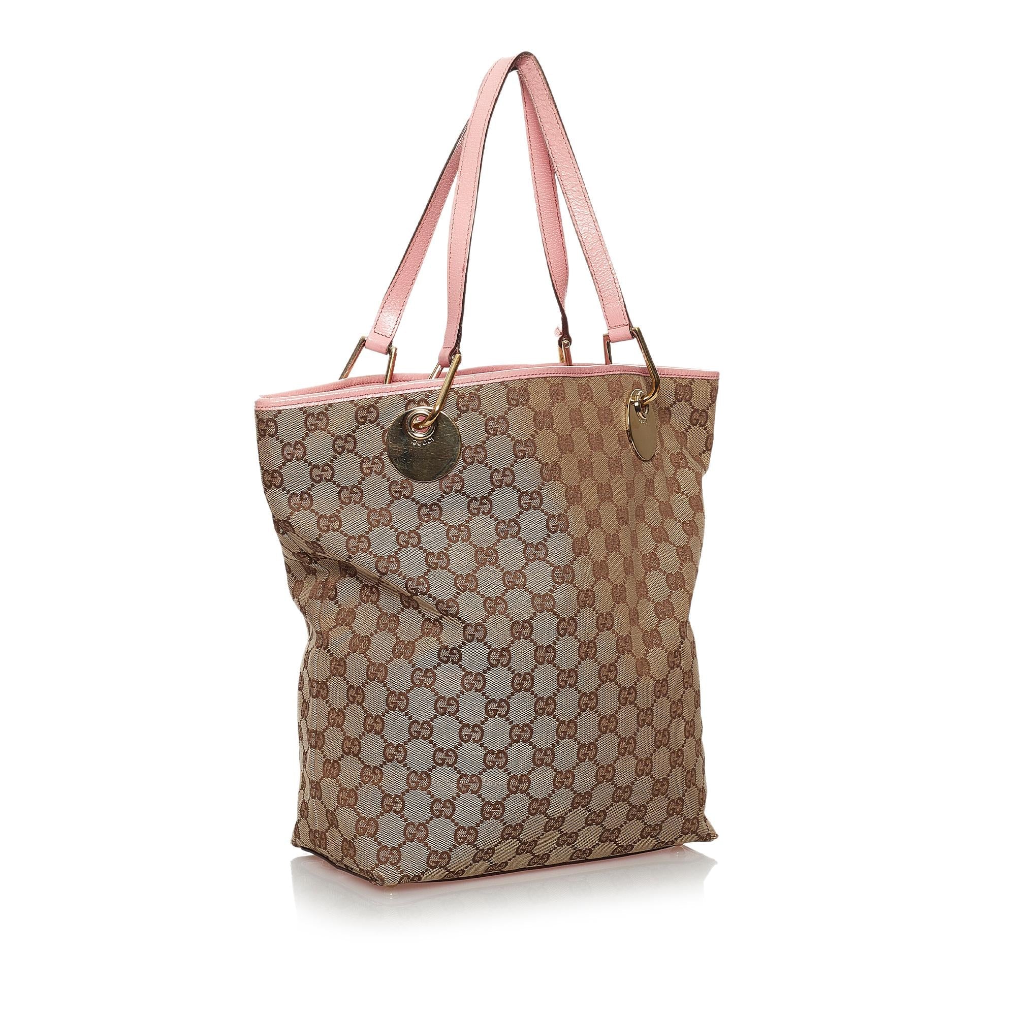 Gucci GG Canvas Eclipse Tote Bag (SHG-29830)