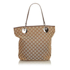 Gucci GG Canvas Eclipse Tote Bag (SHG-31835)