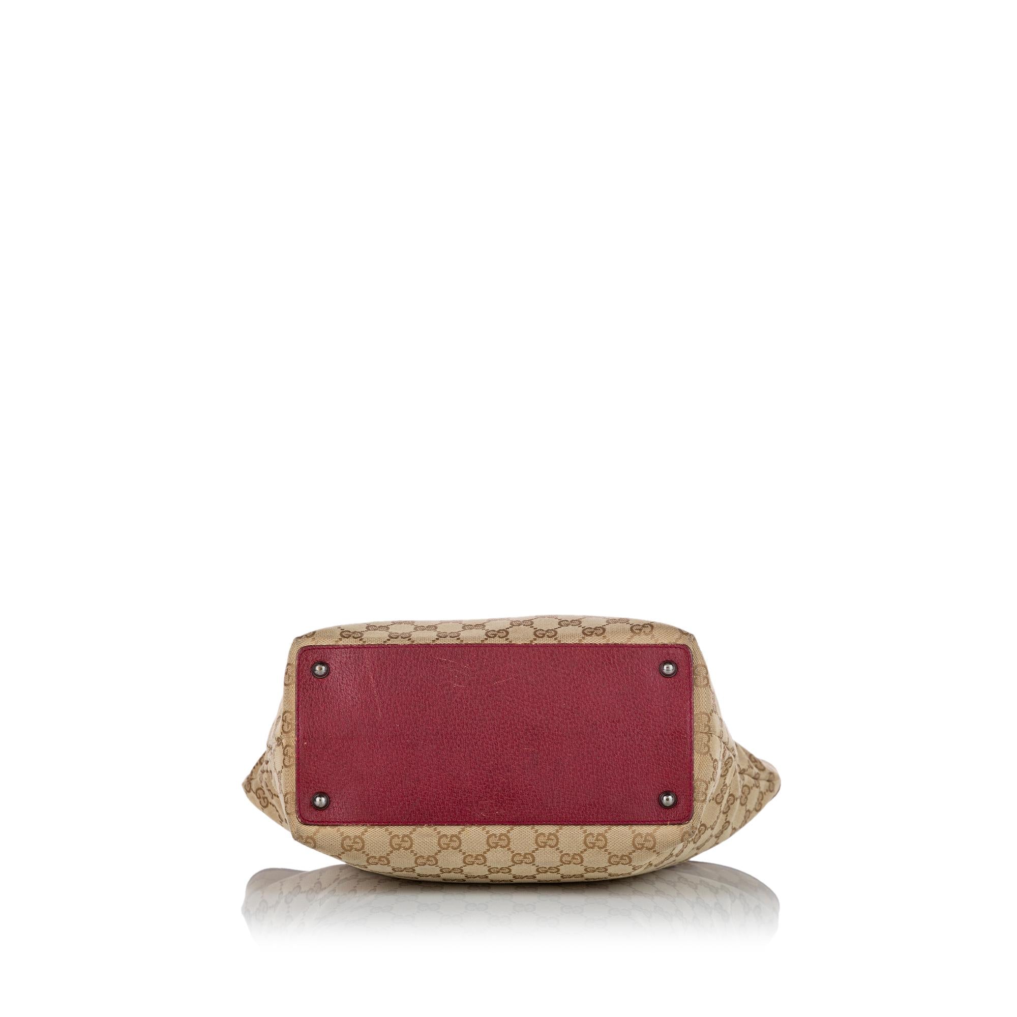 Gucci GG Canvas Eclipse Tote Bag (SHG-32163)
