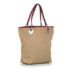 Gucci GG Canvas Eclipse Tote Bag (SHG-32163)
