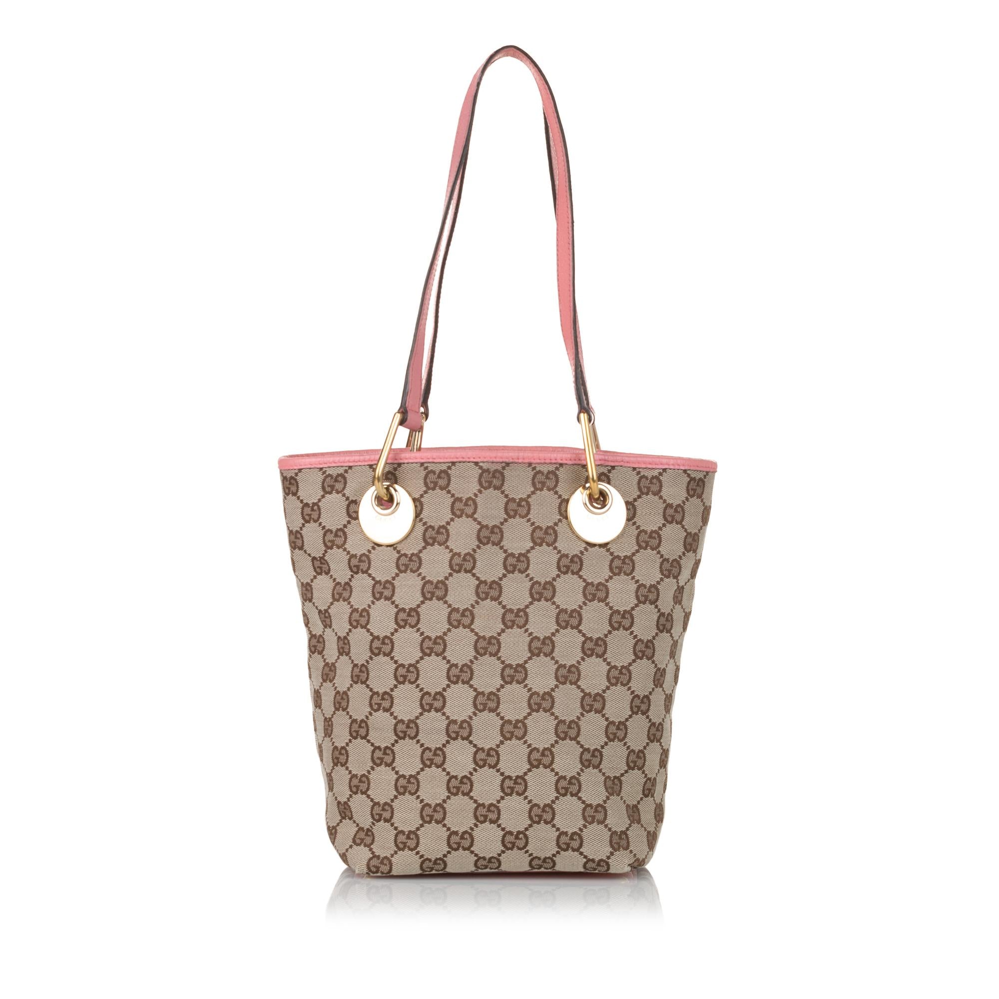Gucci GG Canvas Eclipse Tote Bag (SHG-32428)