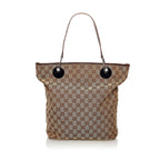 Gucci GG Canvas Eclipse Tote Bag (SHG-32819)