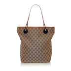 Gucci GG Canvas Eclipse Tote Bag (SHG-33088)