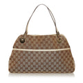 Gucci GG Canvas Eclipse Tote Bag (SHG-33120)