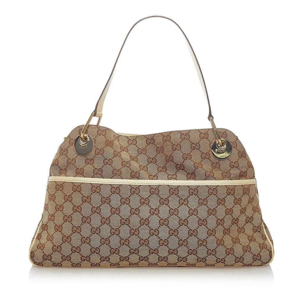 Gucci GG Canvas Eclipse Tote Bag (SHG-33203)