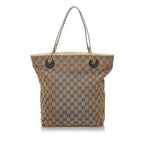 Gucci GG Canvas Eclipse Tote Bag (SHG-33763)