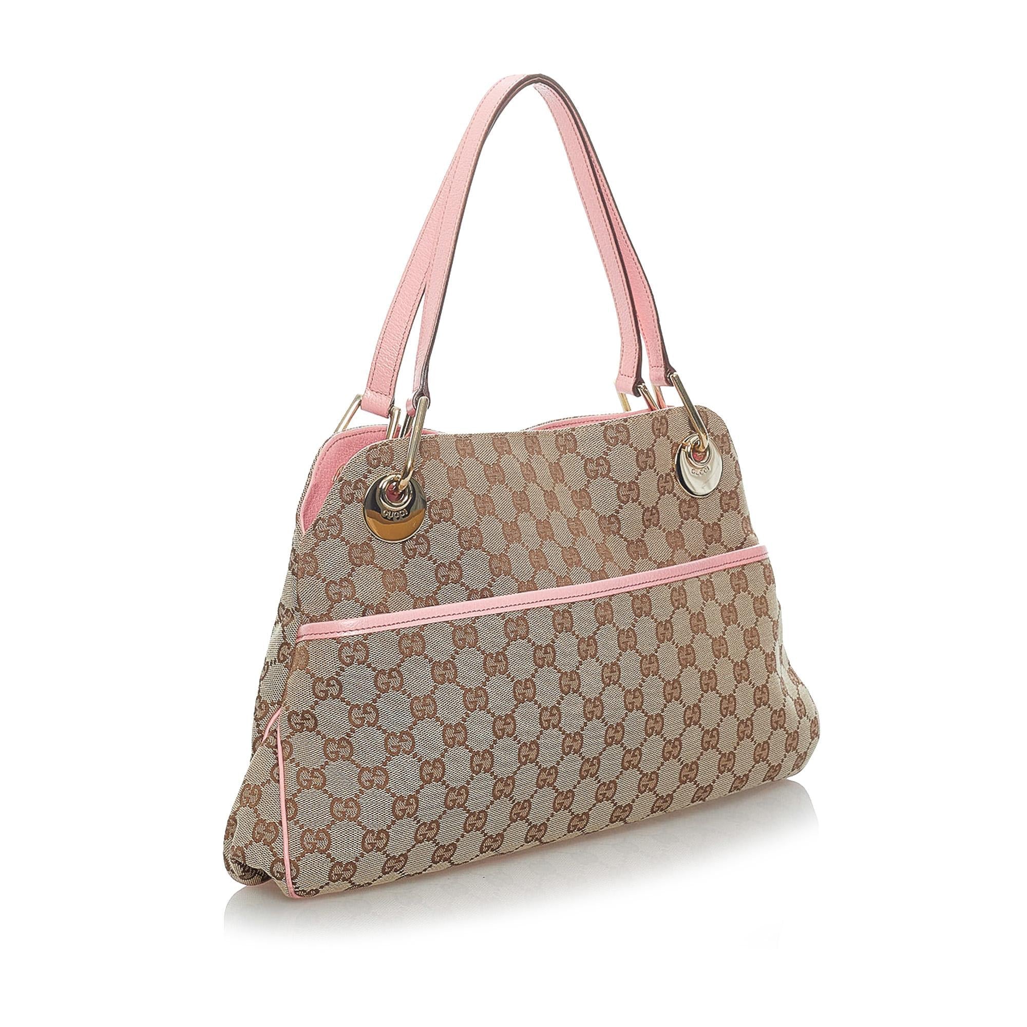 Gucci GG Canvas Eclipse Tote Bag (SHG-34149)