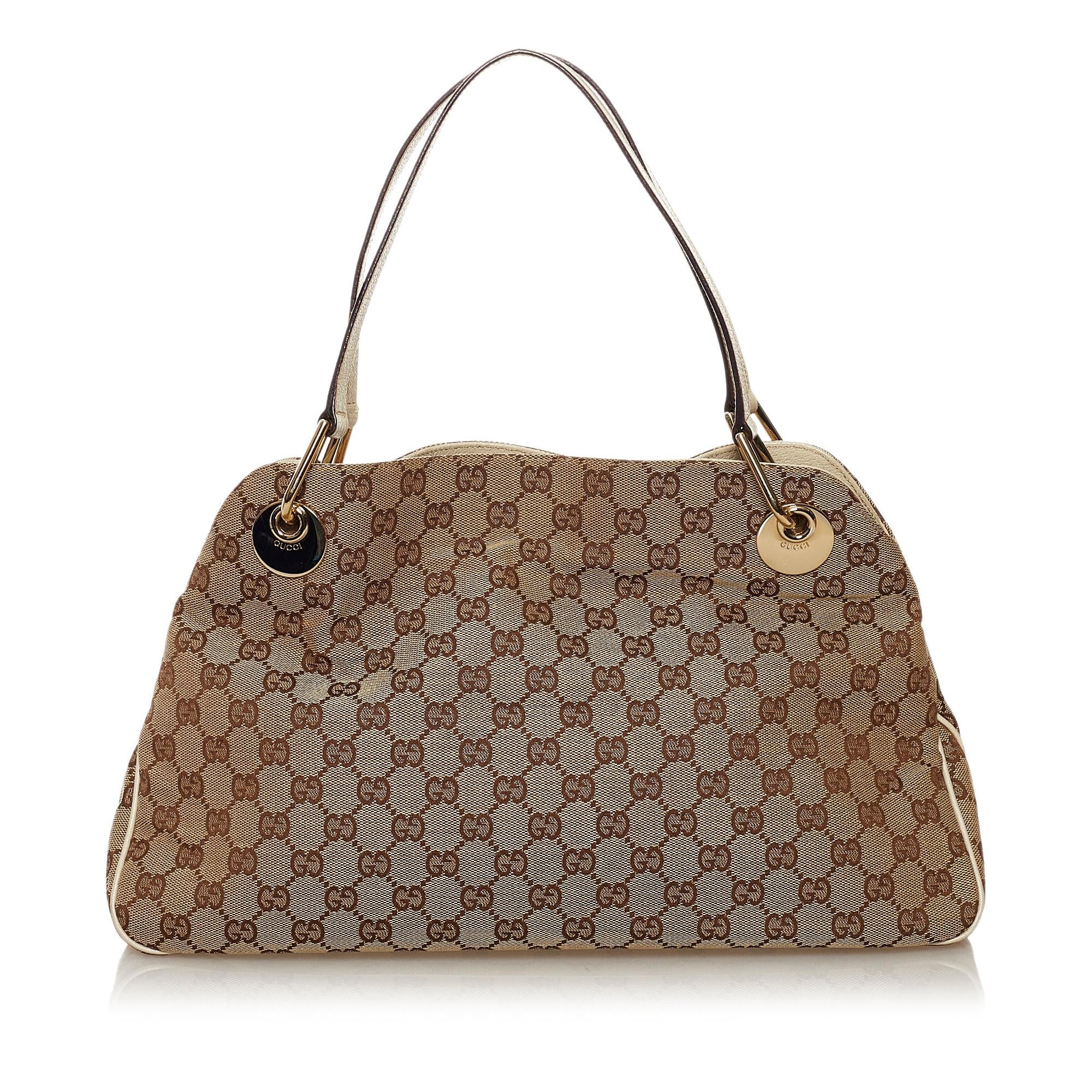 Gucci GG Canvas Eclipse Tote Bag (SHG-34679)