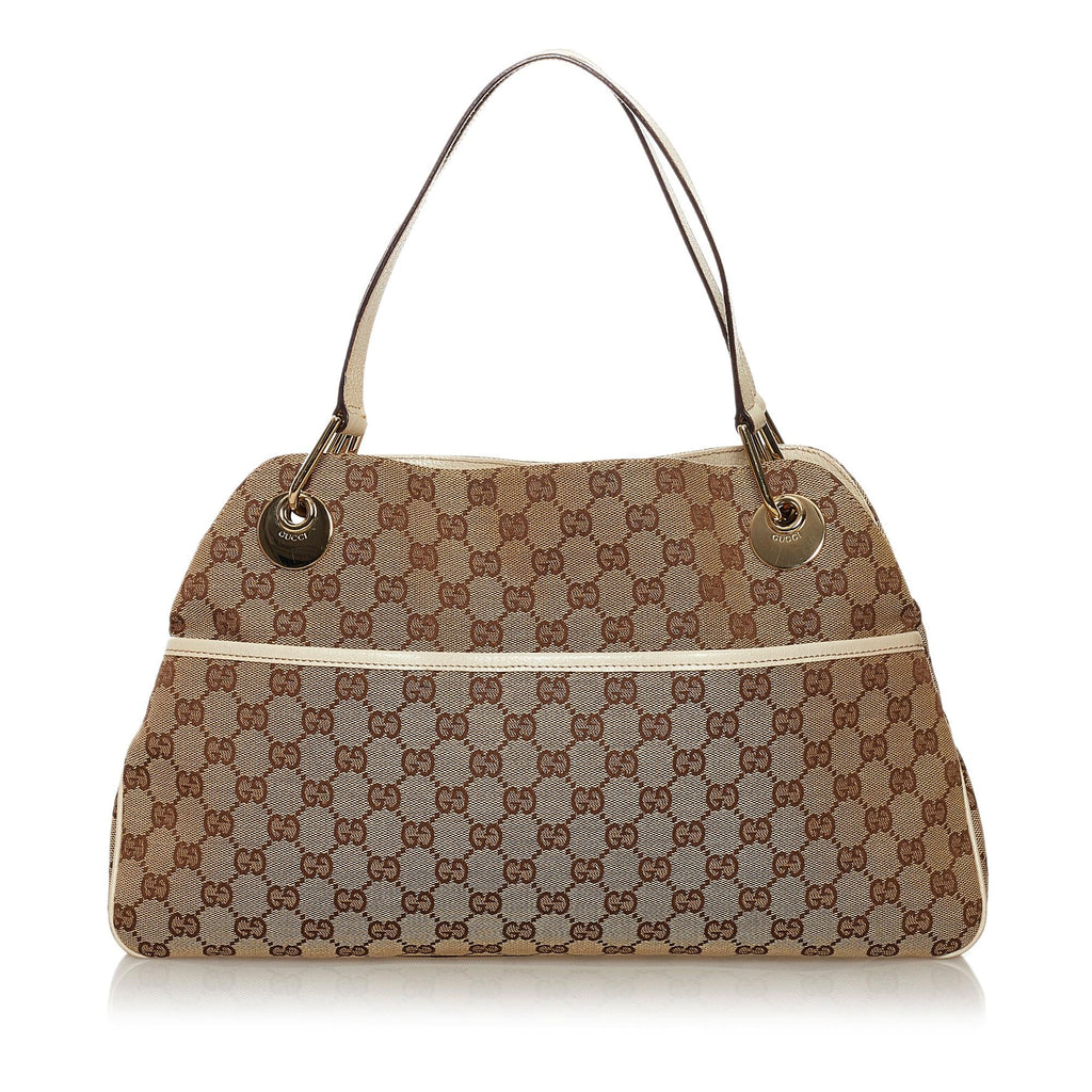 Gucci GG Canvas Eclipse Tote Bag (SHG-34679)