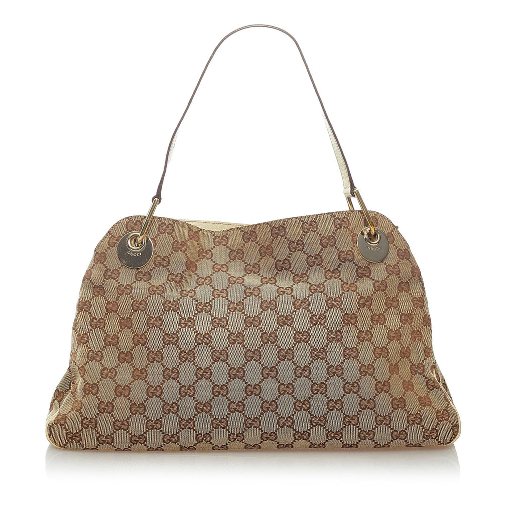 Gucci GG Canvas Eclipse Tote Bag (SHG-37358)