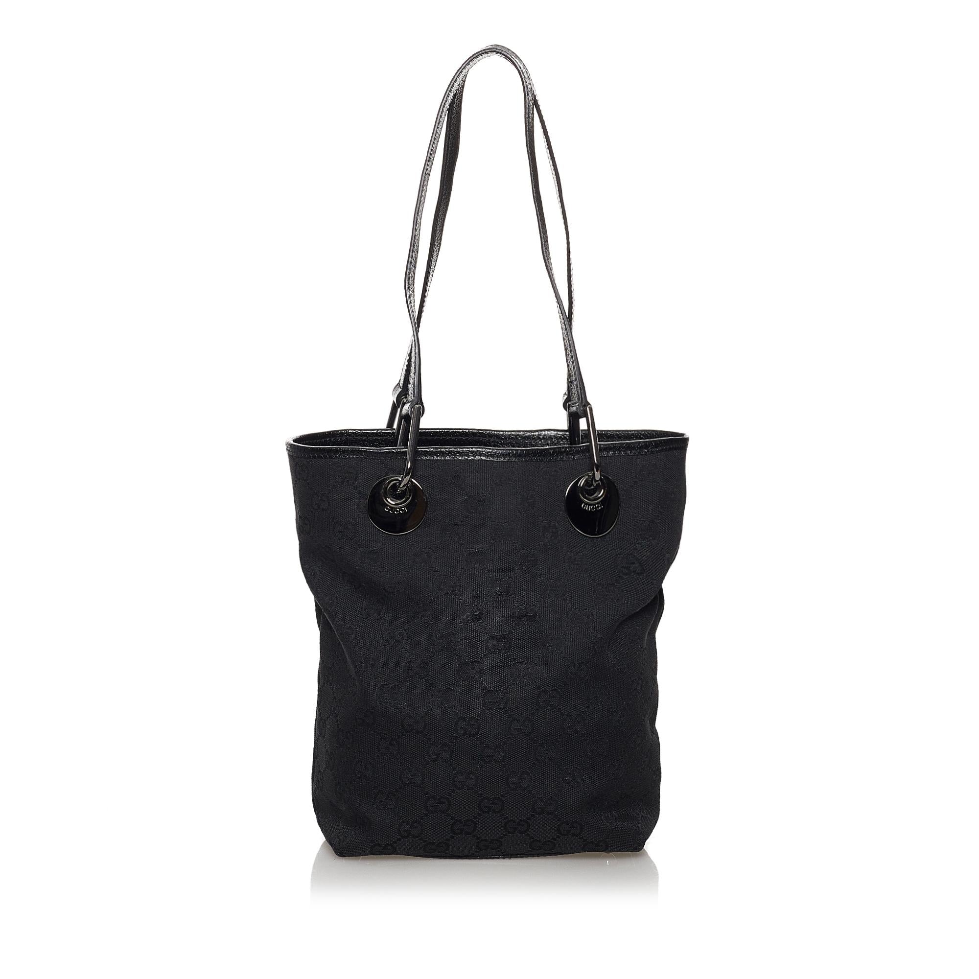 Gucci GG Canvas Eclipse Tote Bag (SHG-KAPU3n)
