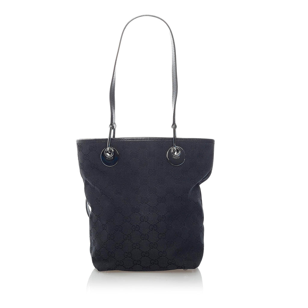Gucci GG Canvas Eclipse Tote (SHG-31155)