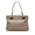 Gucci GG Canvas Eclipse Tote (SHG-y7kFVR)
