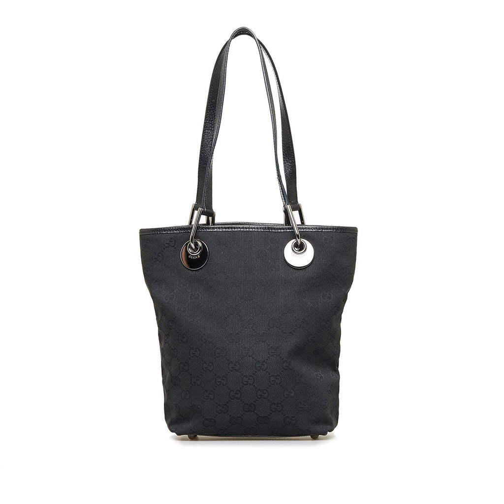 Gucci GG Canvas Eclipse Tote (SHG-B9ui4j)
