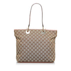 Gucci GG Canvas Eclipse Tote (SHG-iAOPL8)