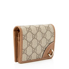 Gucci GG Canvas Emblem Bifold Wallet