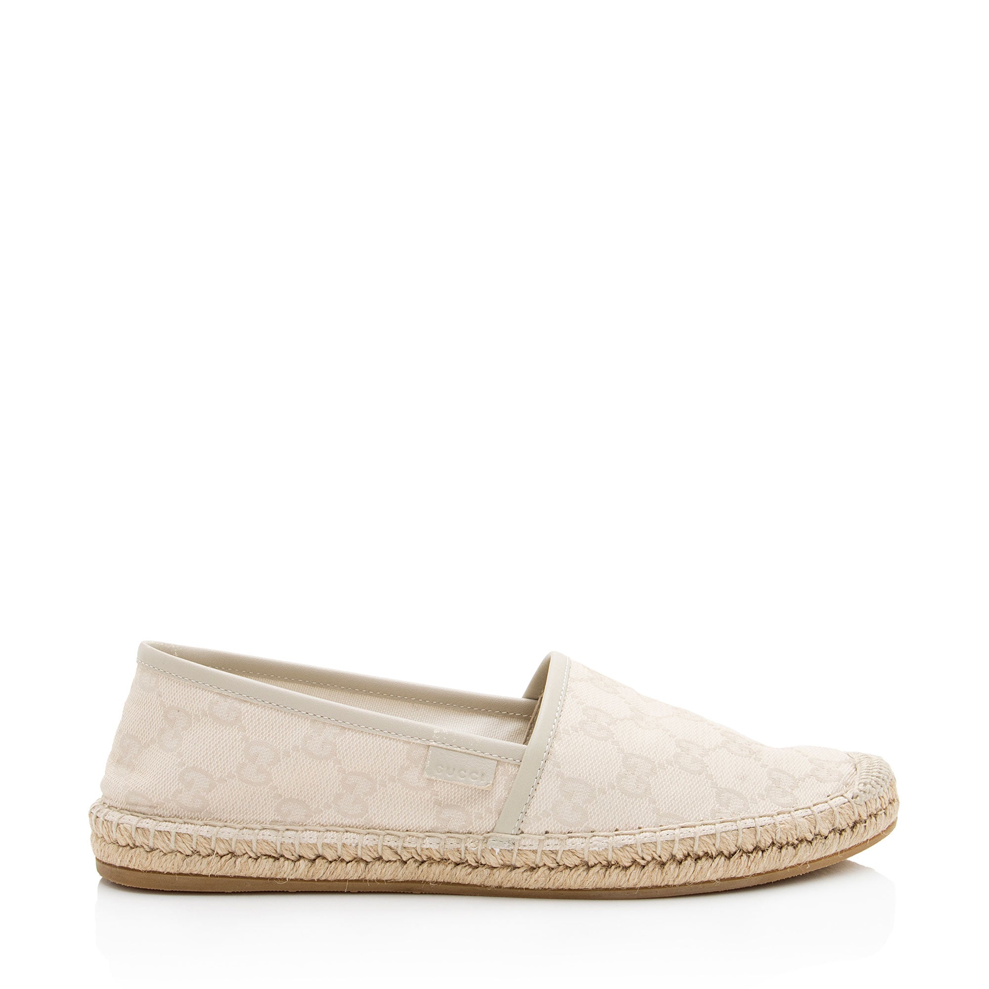 Gucci GG Canvas Espadrilles - Size 8 / 38