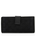 Gucci GG Canvas Flap Continental Wallet - FINAL SALE (SHF-19909)