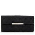 Gucci GG Canvas Flap Continental Wallet - FINAL SALE (SHF-19909)