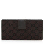 Gucci GG Canvas Flap Continental Wallet (SHF-20696)