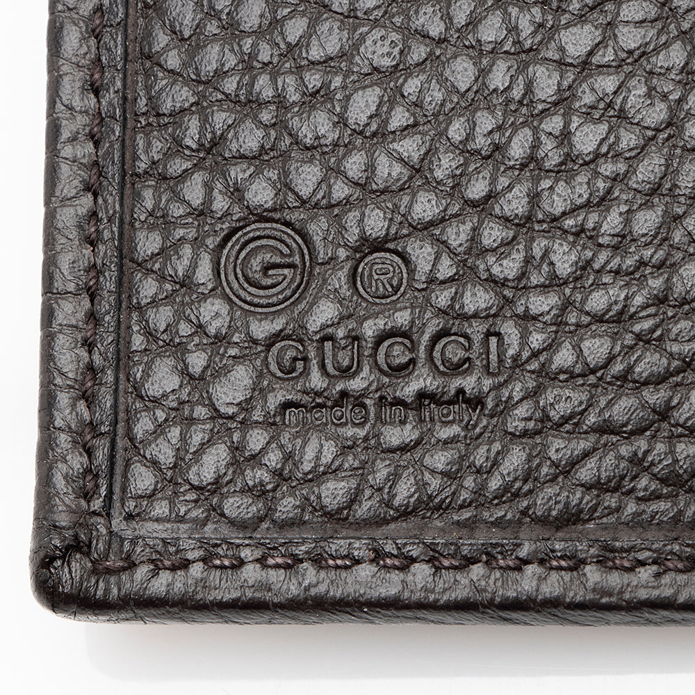 Gucci GG Canvas Flap Continental Wallet (SHF-20696)