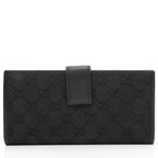 Gucci GG Canvas Flap Continental Wallet (SHF-5hwW9Y)
