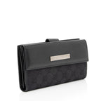 Gucci GG Canvas Flap Continental Wallet (SHF-5hwW9Y)