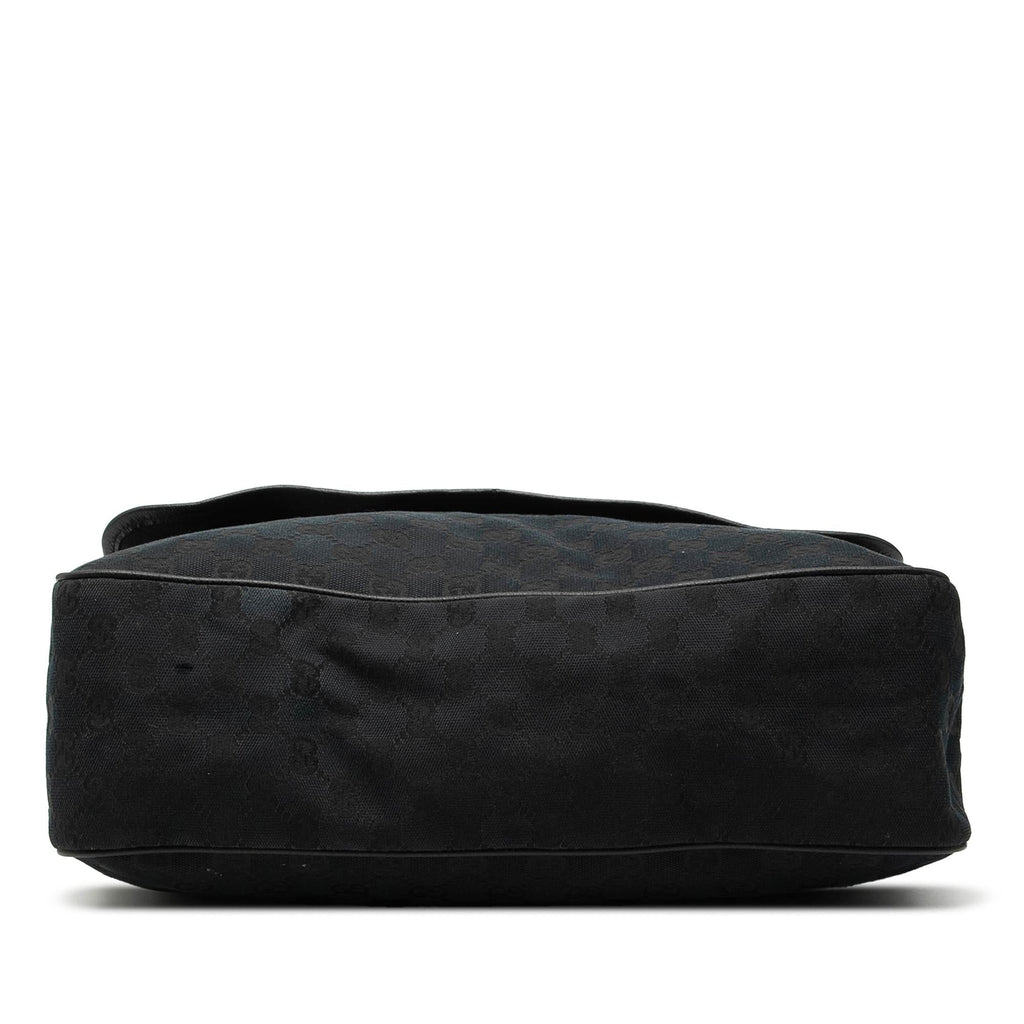 Gucci GG Canvas Flap Messenger Bag