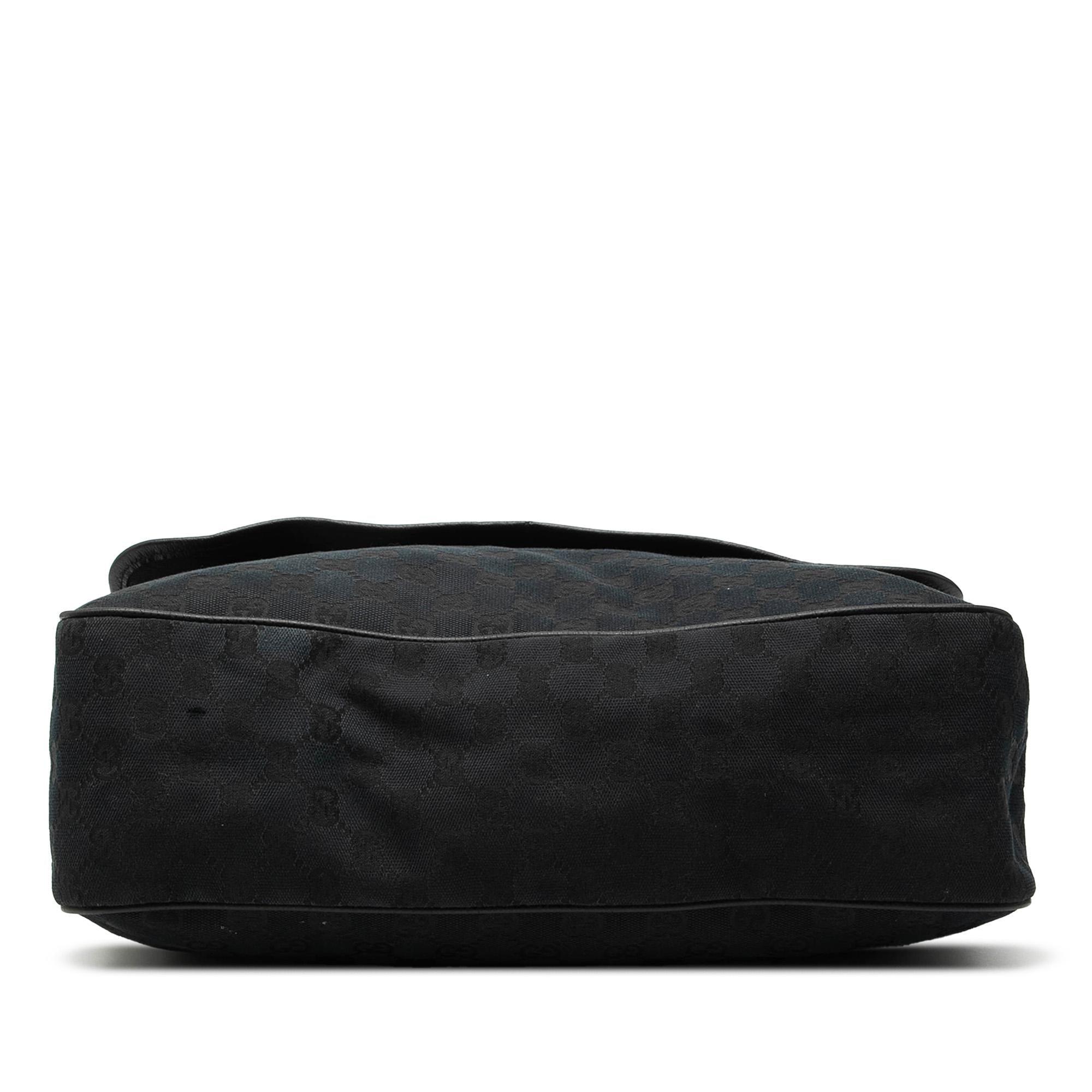 Gucci GG Canvas Flap Messenger Bag