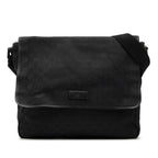 Gucci GG Canvas Flap Messenger Bag