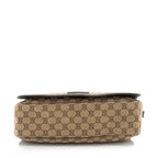 Gucci GG Canvas Flap Messenger (SHF-jreKOd)