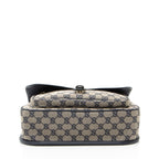 Gucci GG Canvas Buckle Flap Messenger