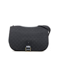 Gucci GG Canvas Flap Shoulder Bag (SHG-tltDgF)